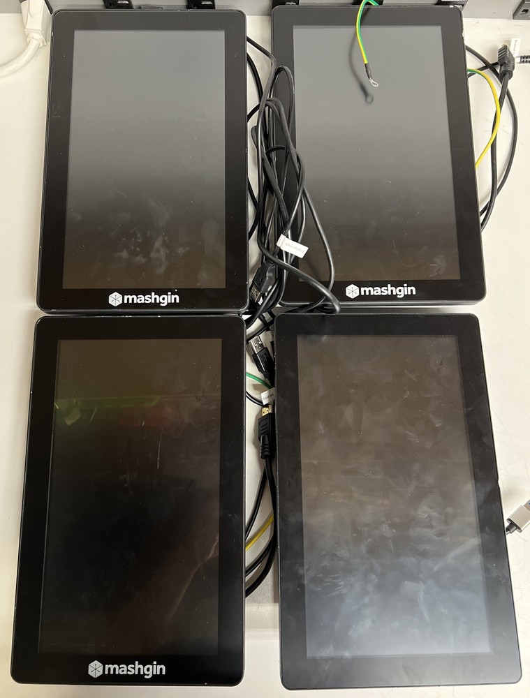 4X MASHGIN 11.6″ SOLO DISPLAY for QR/barcode scanner, 11.6″ LCD, P/N: 501-0119