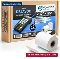 Thermal Receipt Paper Rolls for Dejavoo Z8 Z9 Z11 P1 P3 P8 QD1 QD2 QD4 QD5 – 2 1