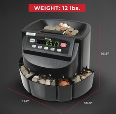 NIB Cassida C200 Digital Coin Sorter