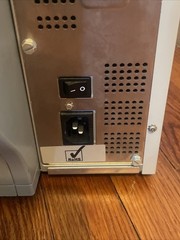 Zebra S4M Direct Thermal Barcode Label Printer LAN Serial USB Tested