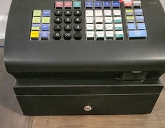 Royal Alpha 1100ML Cash Register / Cash Management – No Keys Works