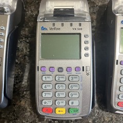 Verifone VX 520 Credit Card Terminal POS Machine w/ Power Supply (lot of 3)*read