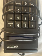 ID TECH SecureKey USB POS Magnetic Stripe Card Reader Keypad IDKE-534833BL