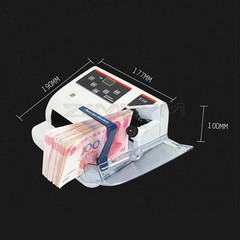 V10 Portable Money Counter Multi-Currency Cash Banknote Money Bill Counter Count