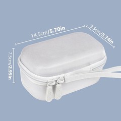 Hard Storage Case for Contactless Square Card Reader and Dock Waterproof