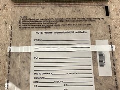 New Sealed Clear Deposit Bags 9 X 12 Pack of 100 Fort Knox #630-19122