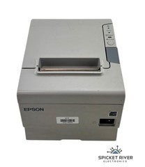 Epson M244A TM-T88V Thermal POS Receipt Printer Serial & USB-B – No AC – White