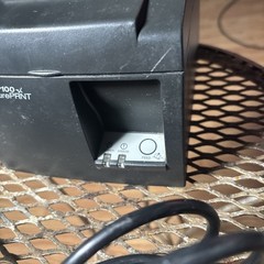 Star TSP100 Future PRINT POS Printer Thermal Printer Power On Not Fully Tested