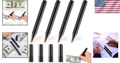 Quick and Portable 4-Pack Money Checker Pens for Detecting Counterfeit Currency