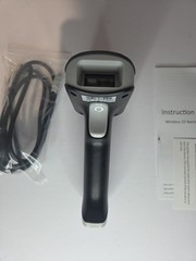UHF RFID Reader 2.4G Bluetooth 1D/2D Handheld Barcode Scanner New, Tested Well
