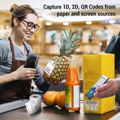 Tera Barcode Scanner Model 9000 Desktop Omnidirectional 1D 2D QR Hands Free USB
