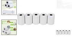 10 Rolls of 2 1/4″ x 50′ Coated Thermal Receipt Paper – 48g Weight