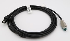 Cable; USB Plus Power for 15″ Touch Monitor / 7878 Scanner Scale, 4M, Black