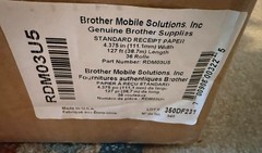 Brother Premium Receipt Paper 14 Rolls