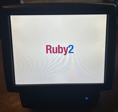 VeriFone RUBY2 Touchscreen POS Console USED