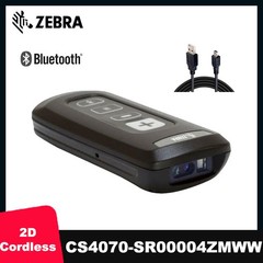 Symbol CS4070-SR00004ZMWW Wireless Handheld 2D Barcode Scanner with USB Cable