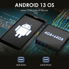 Android 13 PDA | Zebra Scanner | Rugged | Wi-Fi 6 | 4G | Boost Warehouse Efficie