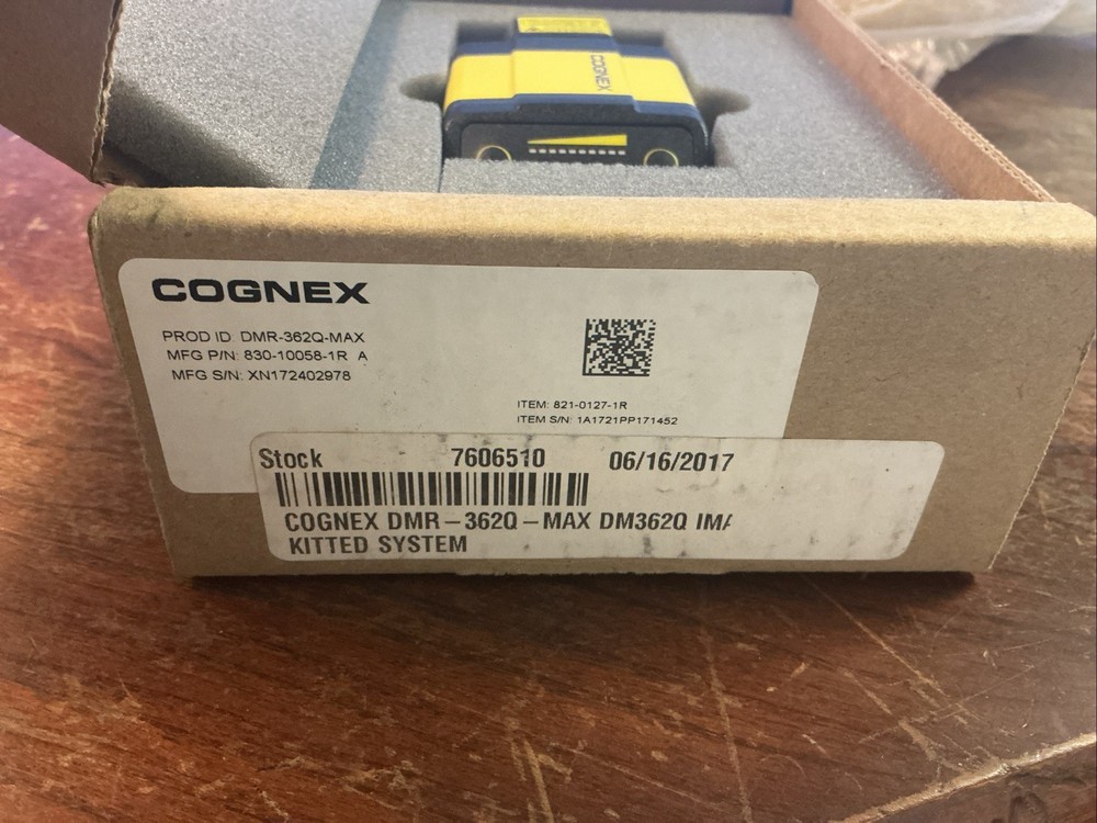 COGNEX DMR-362Q-MAX Code Reader Barcode Reader (NIB)
