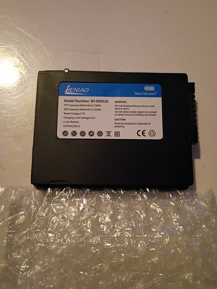 BT-000318 Replacement Battery for Zebra Scanner TC70 TC70x TC72 TC75 + 5 pk New