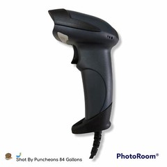 NETUM NT-M3 Wired USB Barcode Scanner, 1D CCD Scanner Gun with Stand