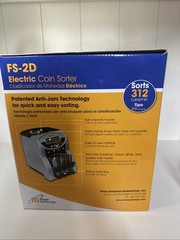 Royal Sovereign FS-2D Digital Coin Counter 2 Row Large Coin Capacity