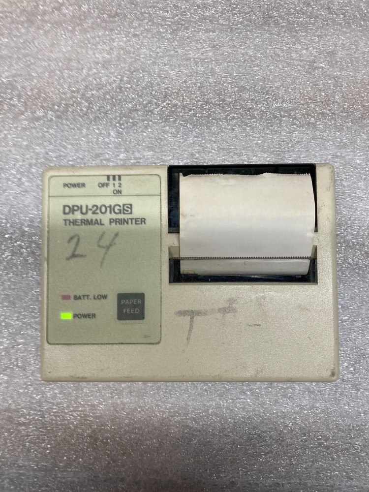 DPU-201GS Thermal Printer Seiko Instruments with charger