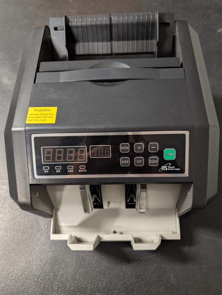 Money Counter Royal Sovereign RBC-ES200 Bill Counter