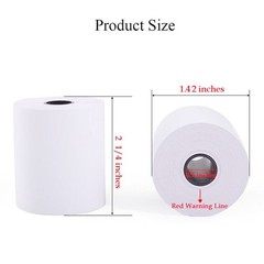 50 Rolls 2 1/4 x 50′ Thermal Paper Credit Card & Cash Register POS Receipt Paper
