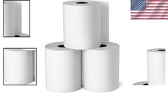 10 Pack of 3″ x 128′ Point of Sale Printer Paper – Efficient, Clear Printing