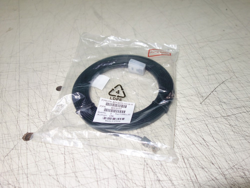 Toshiba Printer to SDL Cash Drawer Cable, 3.8m, Black 80Y3272 80Y3177 * NEW