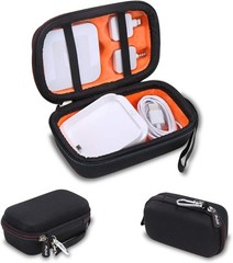 Lightweight Waterproof Case for Square Reader Dock – Unique Black & Orange