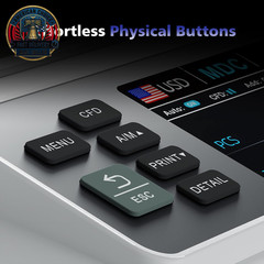 N71 Money Counter Machine Mixed Denomination, Dual-Display Mixed Denomination Va
