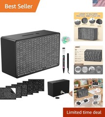 Wooden Money Saving Box, Cash Vault Savings Box for $10000 $5000 $3000 $1000 …