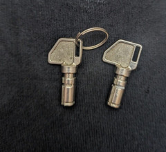 Cash Register – Set of Barrel Lock Keys – Vintage SM 3B2 / OP 0B6
