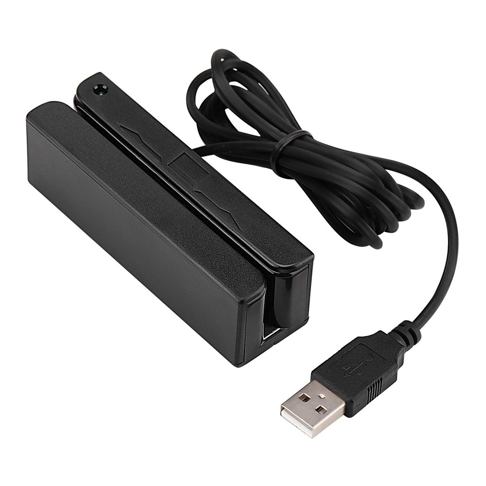 MSR90 USB Swipe Magnetic Credit Card Reader 3 Tracks Mini Smart Card Reader MSR6