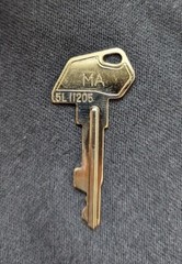 TEC Cash Register Keys – Set of 6 – S, SET, REG, MA, 21N, 205 5L11 series keys