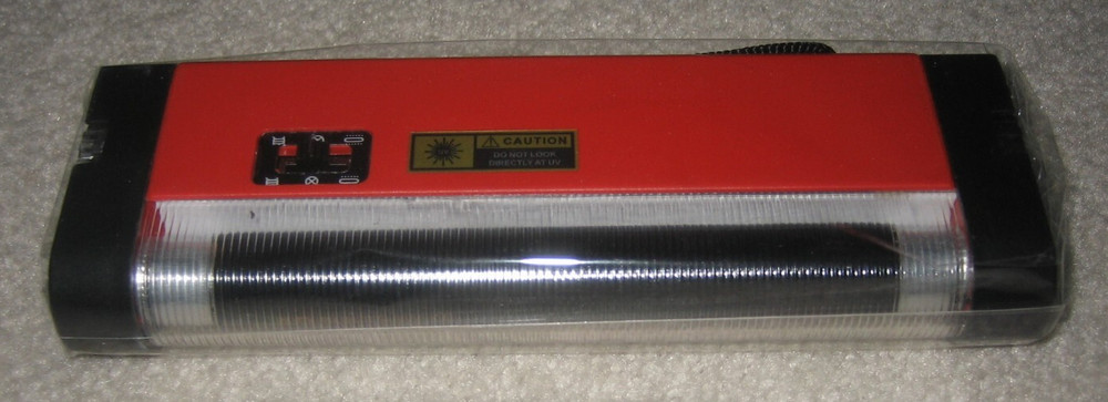 Cosco 2 in 1 UV Light Counterfeit Cash Torch Handheld Fake Money Detector Light