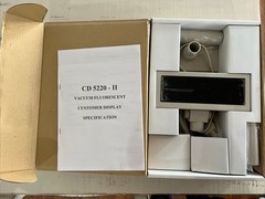 Logic Controls Vacuum Fluorescent Customer Display CD 5220-II