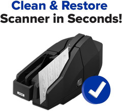 Epson CaptureOne Check Scanner Cleaning Card featuring Waffletechnology 15 Cards