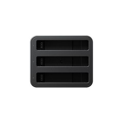 Yellow Electronic Device Docking Station Fast Charging for Three Batteries