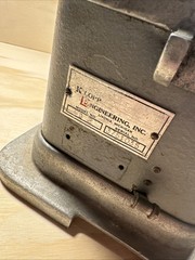 Vintage Klopp Engineering Manual Coin Counter Change Model D 2 Plymouth Michigan