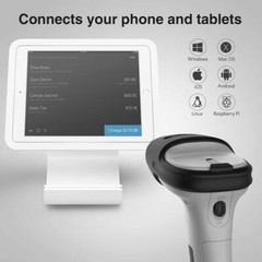 Inateck 1D Wireless Bluetooth Barcode Scanner Reader USB Handheld BCST-70 USED