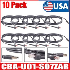 10 Pack USB Cable for Symbol Motorola Barcode Scanner 6FT 2M USA Fast Shipping
