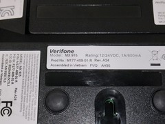 LOT OF 3 – Verifone MX915 MX 915 M177-409-01-R POS Credit Card Terminal Pinpad