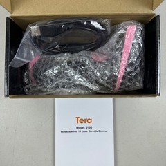 Tera Barcode Scanner Wireless 1D Laser Cordless Barcode Reader 5100 Pink