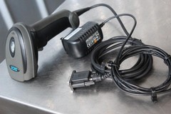 Sick IDM140-201D Mobile Handheld Scanner w Cables 1D Barcodes | Part No. 6040985