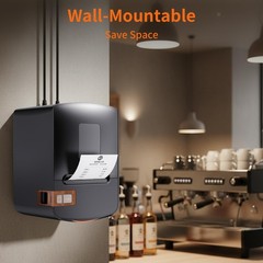 Rongta Thermal Receipt Printer, 80mm High-Speed POS Printer with Auto Cutter,…