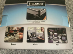 New~Steelmaster Tiered Tray Cash Box w/Keys~MMF Industries~Durable/Secure