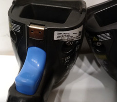 Lot Of 2 Datalogic Gryphon GBT4500 Barcode Scanner BK-HD-WLC Same As Pictures