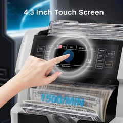NUCOUN VC-3 Mixed Denomination Money Counter Machine, Value Counting, CIS/UV/…